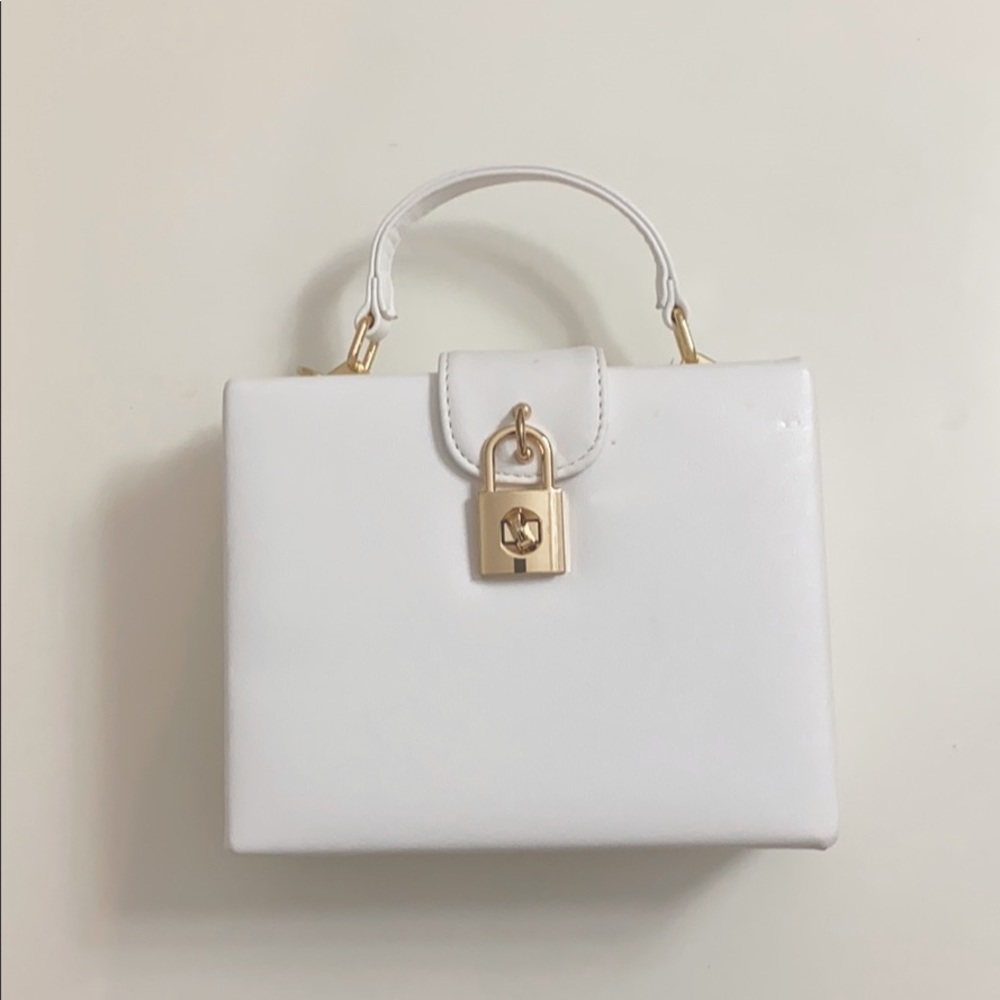 White Square Bag
